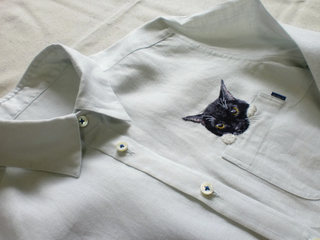 Illustration for article titled Internet Cats Make Boring Dress Shirts Better